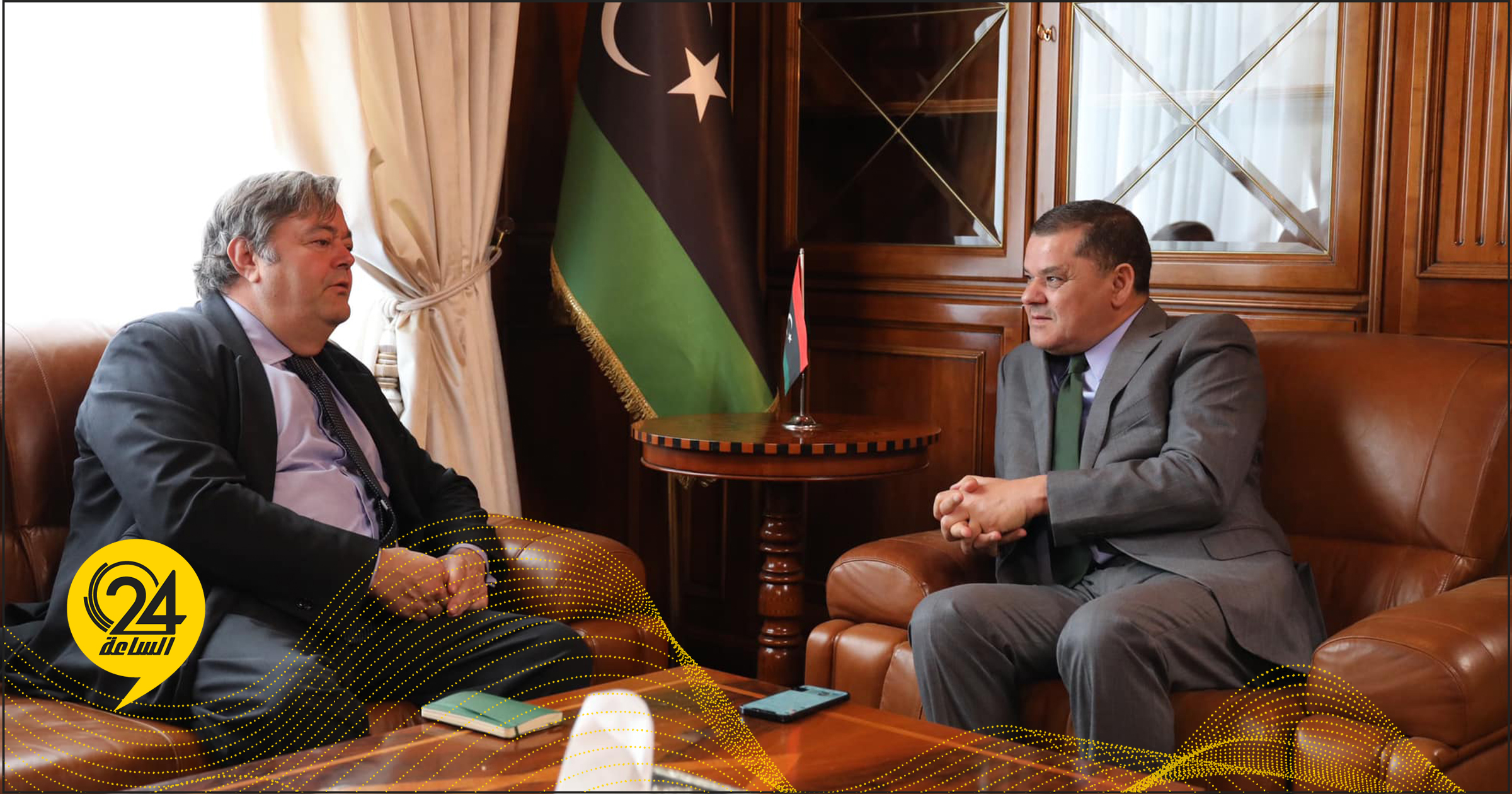 الدبيبة والسفير الأسباني