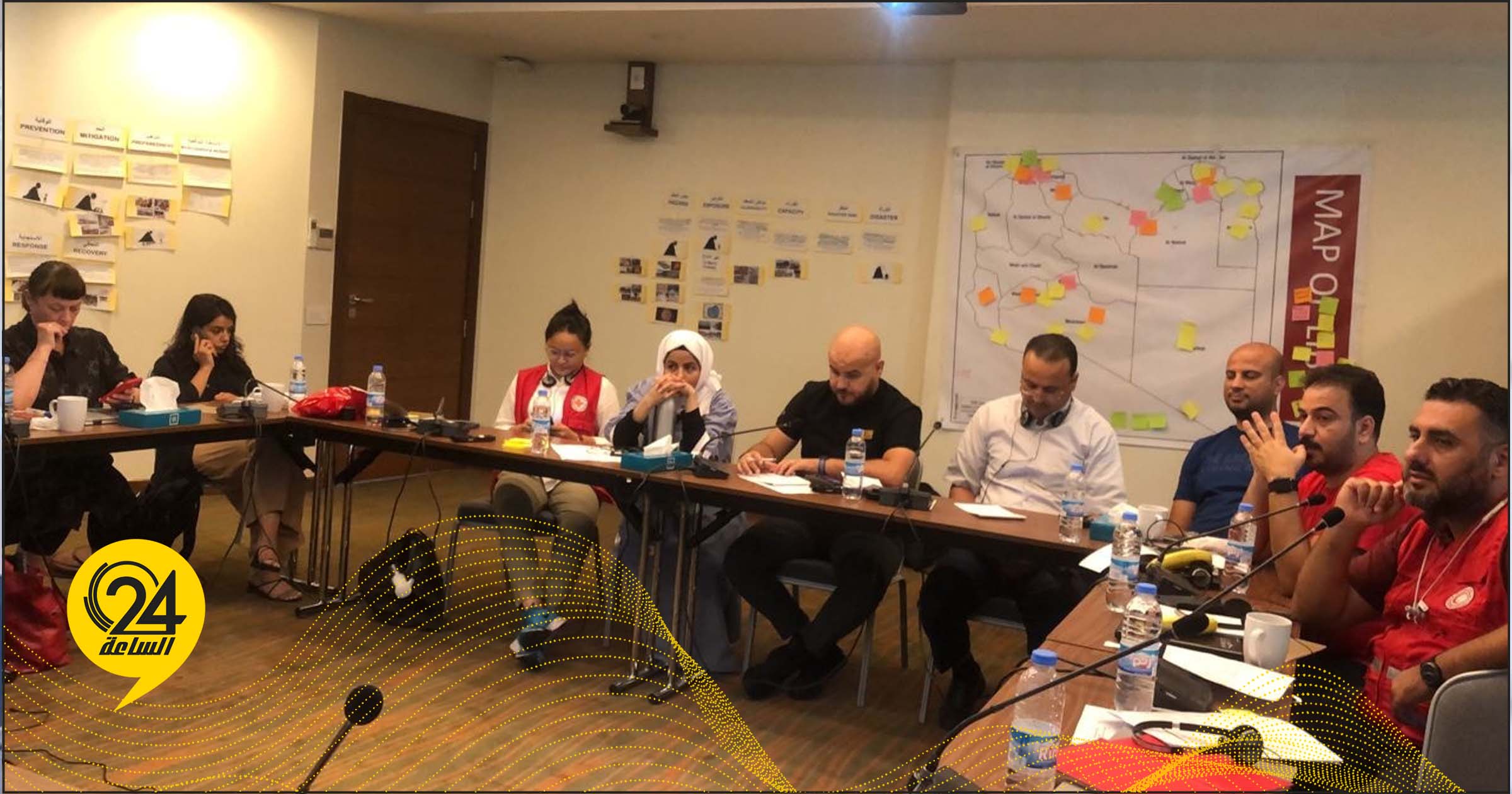 الهلال الأحمر الليبي يبحث مع نظيره الألماني آفاق التعاون المشترك والبرامج المستقبلية