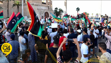 المرصد الأورومتوسطي يدعو السلطات الليبية إلى احترام حق الأفراد في التظاهر السلمي