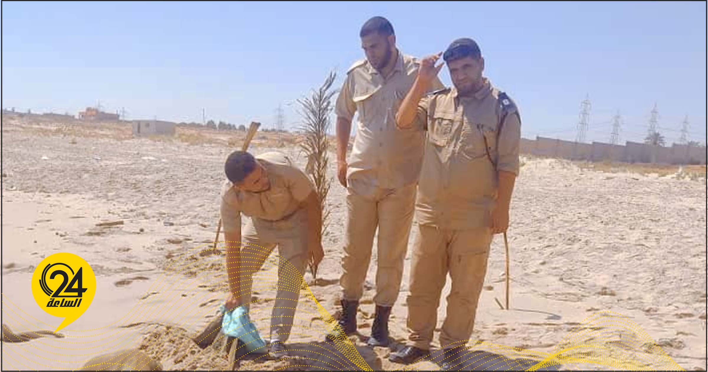 الإدارة العامة لأمن السواحل: انتشال جثتين على شاطئ الخمس