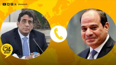 في اتصال هاتفي.. المنفي والسيسي يتفقان على إجراء الانتخابات الليبية