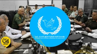 الوطنية لحقوق الإنسان: نرحب بالبيان الصادر عن اجتماع قادة الأركان واللجنة العسكرية المشتركة