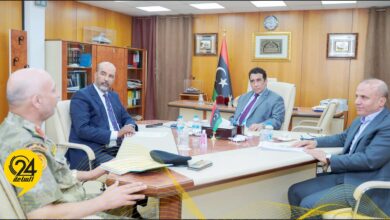 الحداد يطلع "الرئاسي" على الإجراءات المتعلقة بوقف إطلاق النار في طرابلس