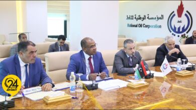 «بن قدراة» يتعهد بتوفير الدعم لشركة أكاكوس لزيادة الإنتاج النفطي