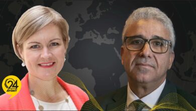 السفيرة البريطانية لـ«باشاغا»: لابد من إجراء الانتخابات وتجنب الانزلاق إلى مزيد من العنف