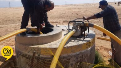 النهر الصناعي: تعرض خط القرضابية لاعتداء من قبل رعاة الإبل