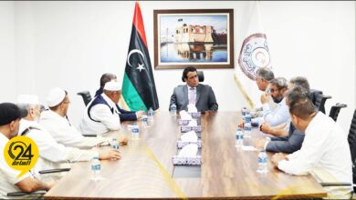 المنفي لـ«لجنة أعيان غريان»: أنتم جزء من مصالحتنا الوطنية