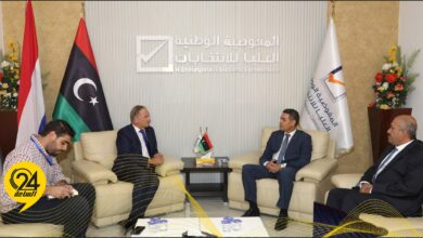 السايح يستعرض مع السفير الهولندي خطط الدعم المستقبلي لمفوضية الانتخابات