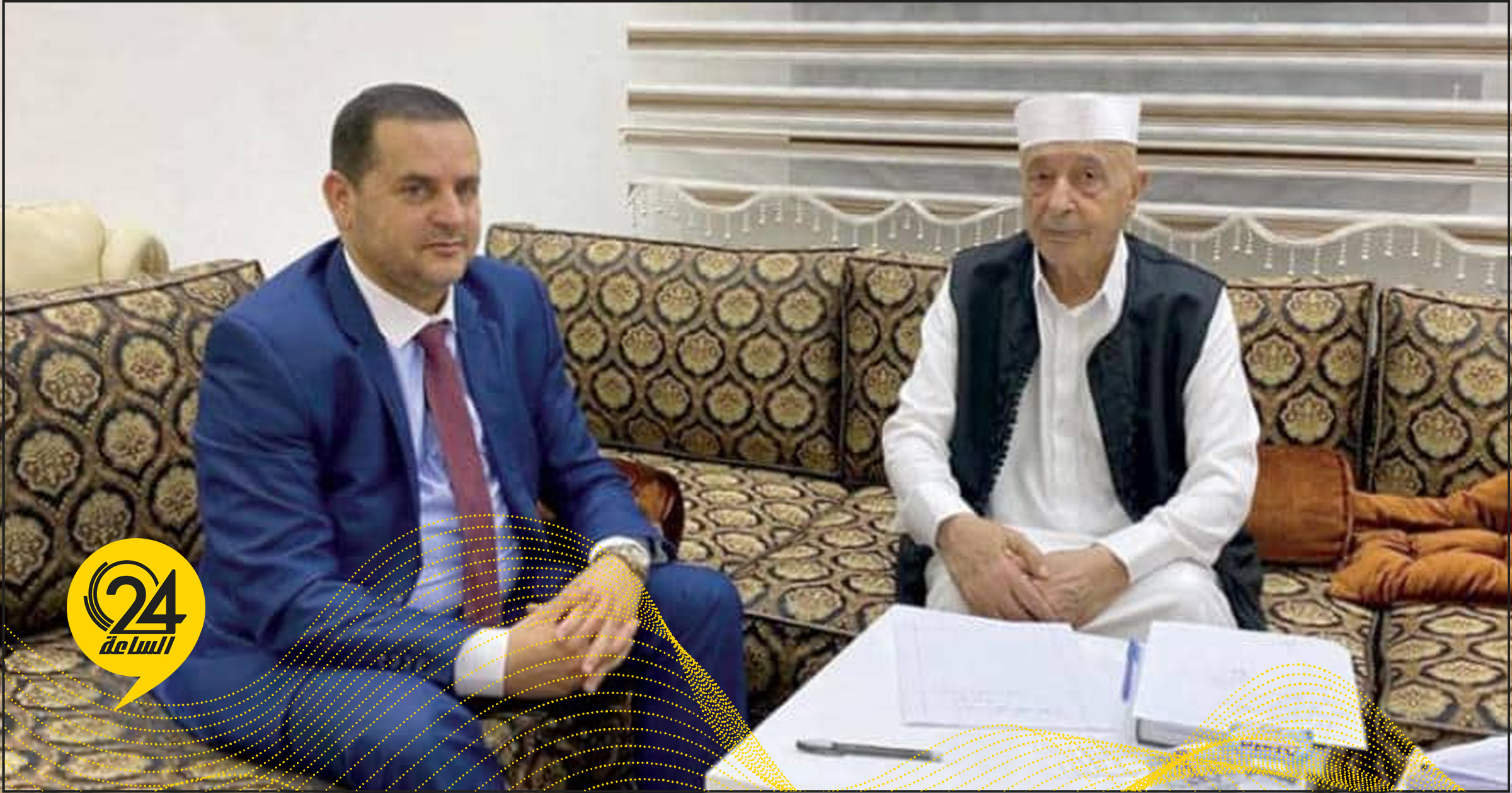 عبدالهادي الحويج: ناقشت مع عقيلة صالح تعديل قانون الانتخابات البرلمانية ليعتمد على نظام القوائم الحزبية