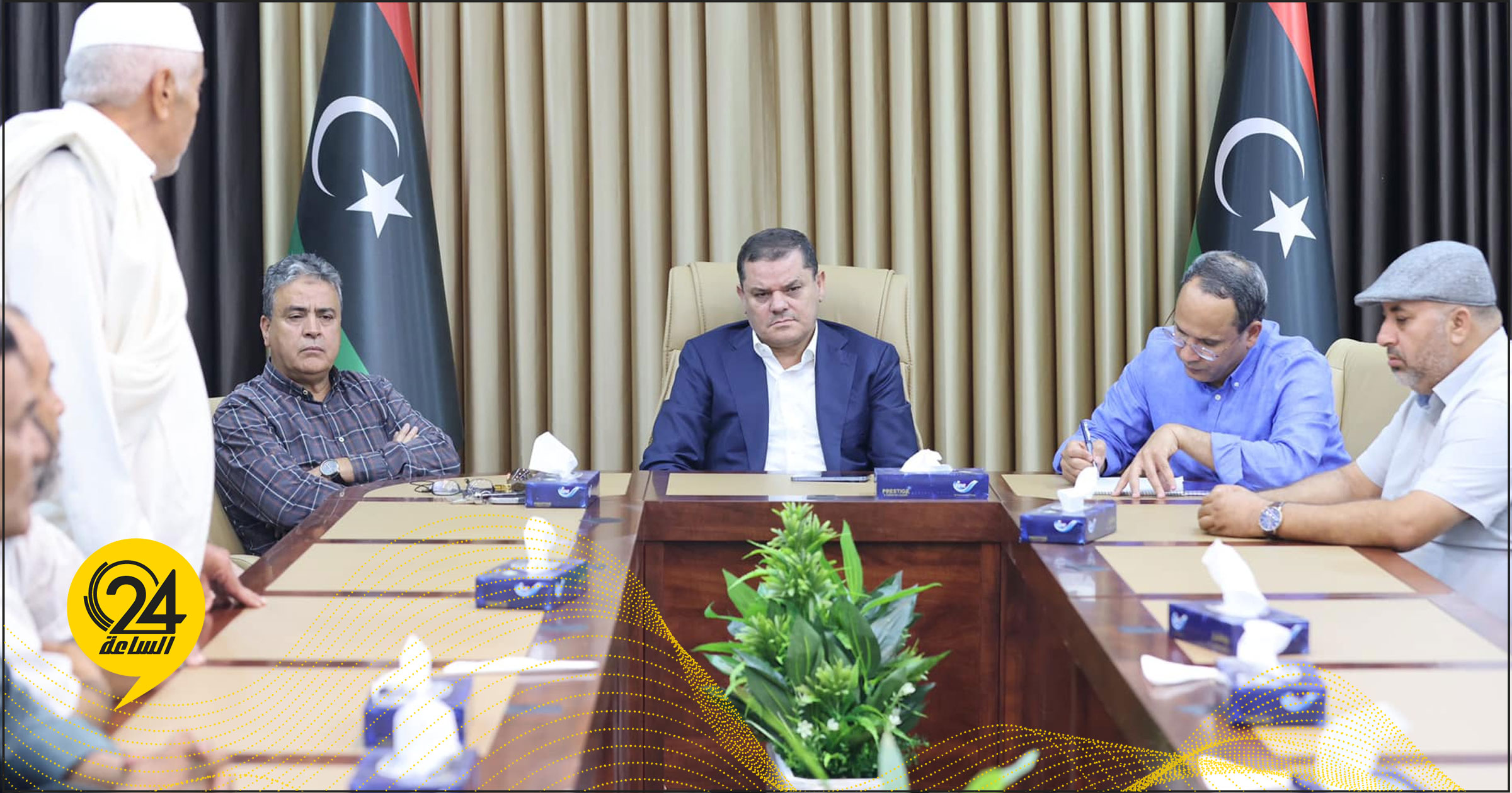 الدبيبة: أعيان العزيزية أكدوا دعمي