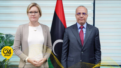 «الرئاسي»: «اللافي» ناقش مع «السفيرة البريطانية» دعم بناء القدرات وإعادة الإعمار