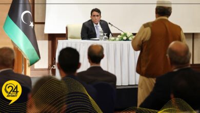 «الرئاسي»: المنفي بحث مع وفد عن برقة سبل إنجاز الانتخابات وإتمام المصالحة