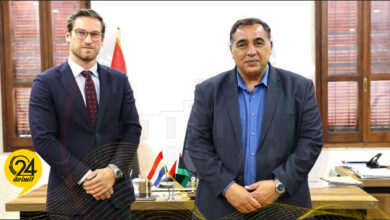 لبحث أطر الشراكة.. عميد مصراتة يستقبل الملحق التجاري بالسفارة الهولندية
