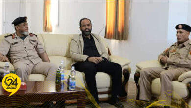 الزادمة يلتقي بقيادات عسكرية وأمنية بالجنوب ويثني على جهود الجيش في حفظ الأمن