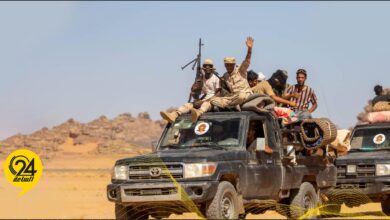 الجيش الوطني يطلق دورية عسكرية على طول الشريط الحدودي بالجنوب الغربي