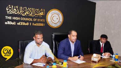 مجلس الدولة: نائب المشري ناقش مع وفد من الجنوب تفعيل مؤسسات الدولة