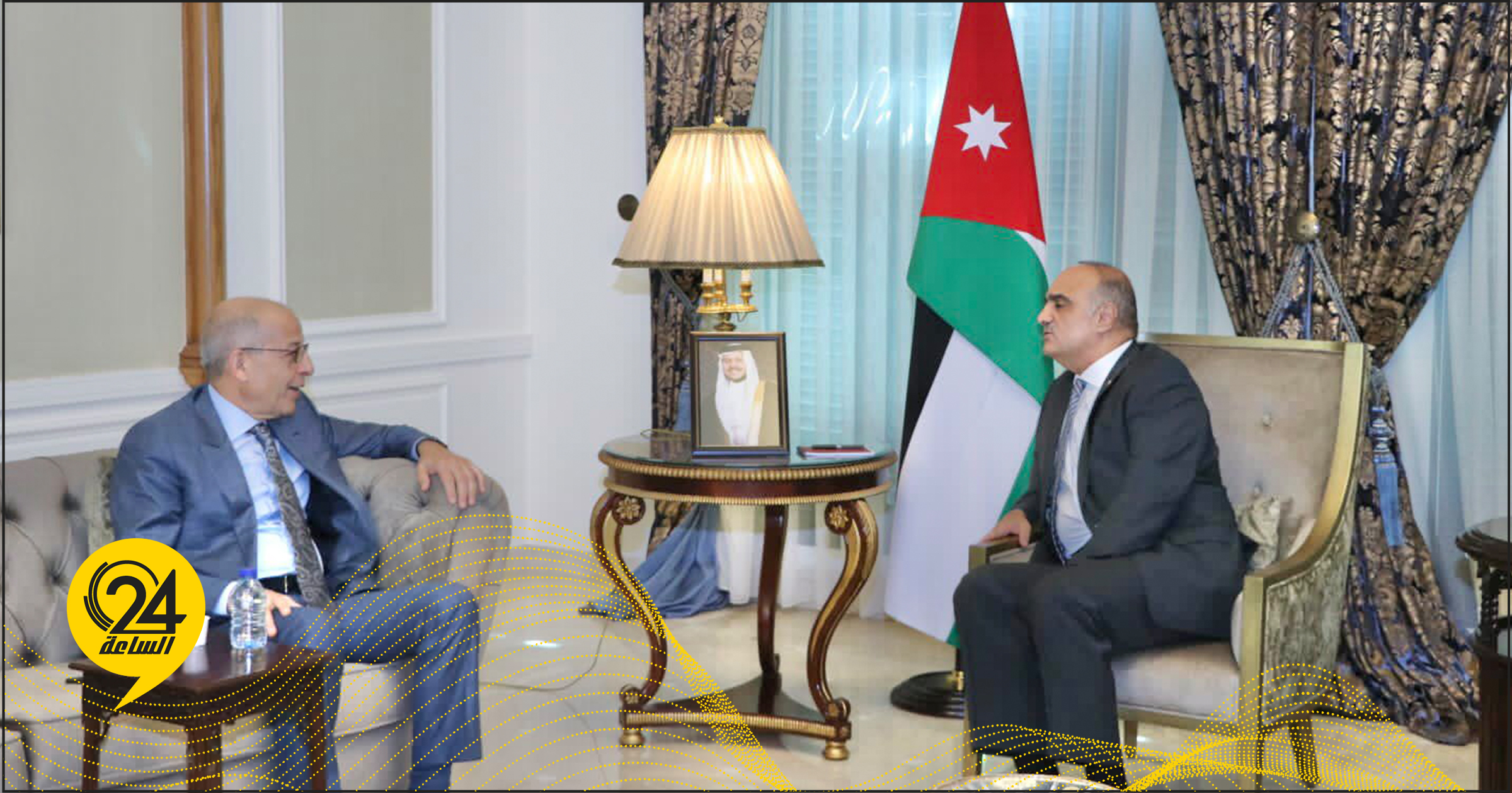 الكبير: رئيس وزراء الأردن أشاد بدوري في استقرار الوضع الاقتصادي بليبيا
