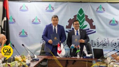 توقيع اتفاقية تعاون مشترك بين غرفتي التجارة والصناعة في مصراتة وصفاقس