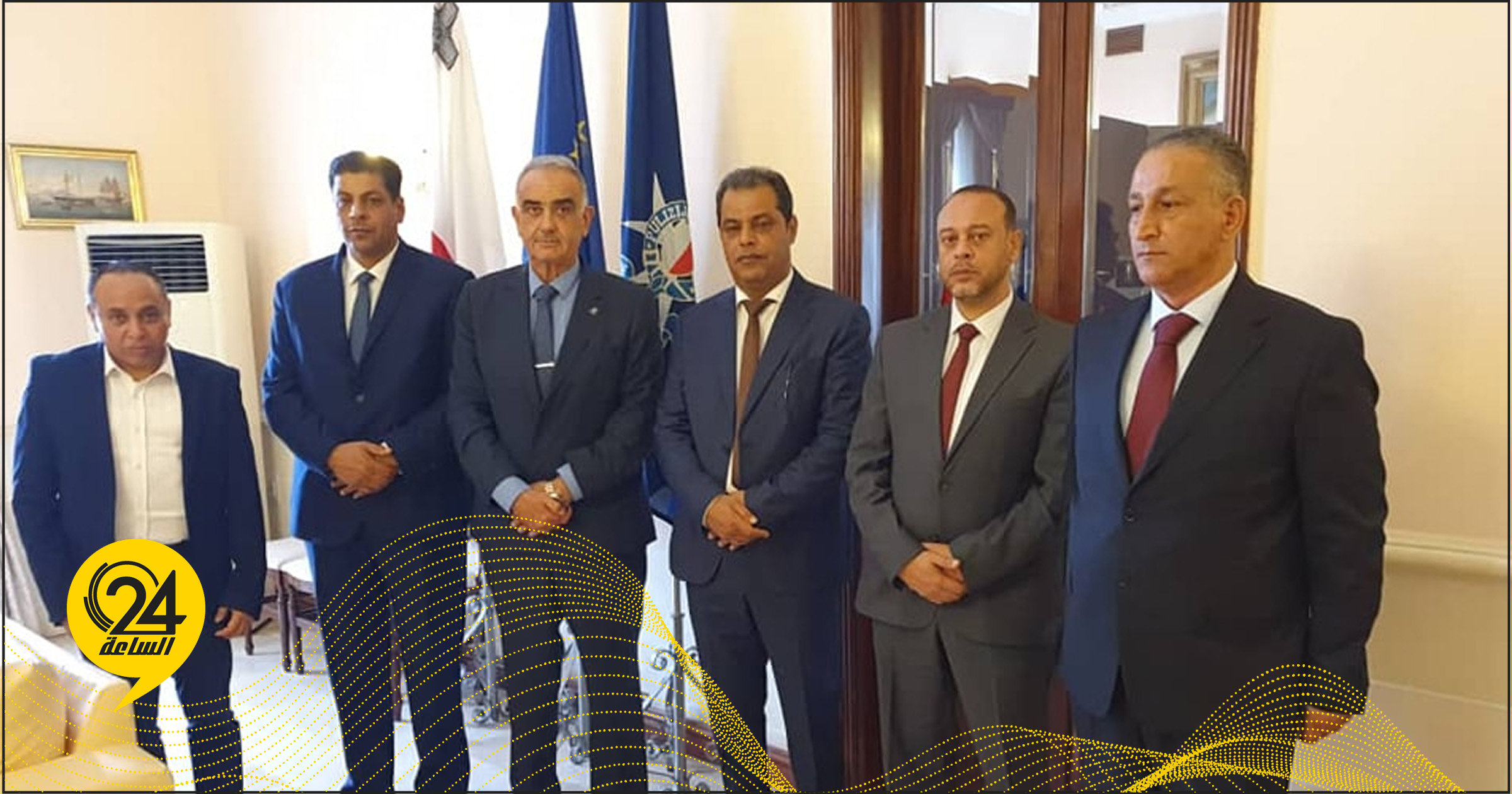 رئيس جهاز مكافحة المخدرات يناقش في مالطا سبل مواجهة التهريب