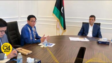 أبوجناح يبحث مع القائم بالأعمال الفلبيني المشاكل التي تواجه العمالة الفلبينية في ليبيا