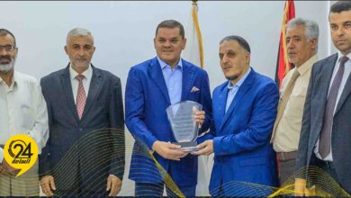 الدبيبة يزور الأكاديمية الليبية للدراسات العليا فرع مصراتة