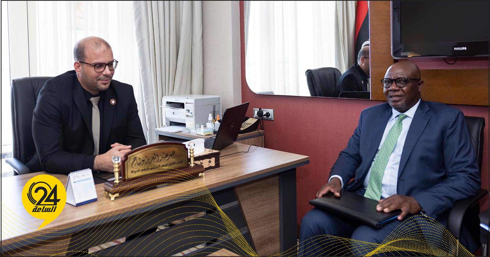 نائب المشري يناقش مع «زينينغا» مستجدات الأوضاع في ليبيا