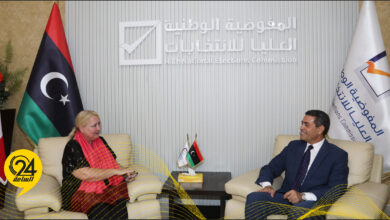 السايح يبحث مع السفيرة الكندية مستجدات المشهد السياسي الليبي
