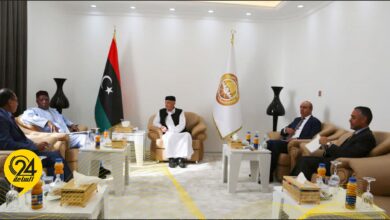 عقيلة صالح يناقش مع باتيلي سُبل الوصول إلى إنهاء الأزمة الليبية