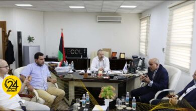 المنفوخ يبحث مع مدير جهاز التصنيع العسكري جدولة ديون الشركة العامة للكهرباء