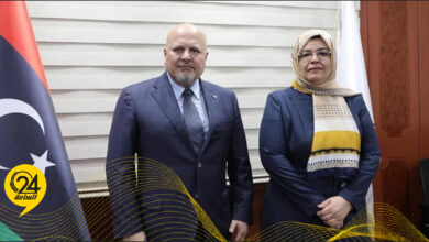 خلال لقائها "كريم خان".. وزيرة عدل الدبيبة: نؤكد على ولاية القضاء الليبي لعدم الإفلات من العقاب