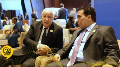 «الرئاسي»: المنفي التقى «تبون» بـ«قمة شرم الشيخ»