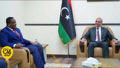 اللافي لـ" مبعوث الرئيس الكونغولي": سنستمر في استكمال مسارات المصالحة الوطنية