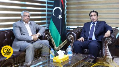 «الرئاسي»: المنفي ناقش مع القطراني المشاكل التي تعيق تقديم الخدمات للمواطنين