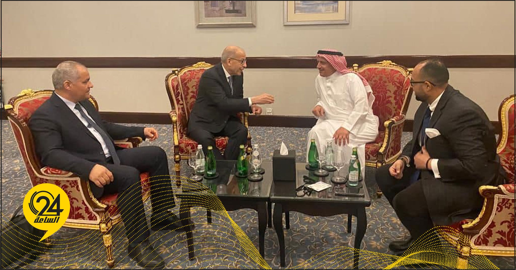 الكبير يبحث سبل دعم صندوق النقد العربي لـ«المصرف المركزي»