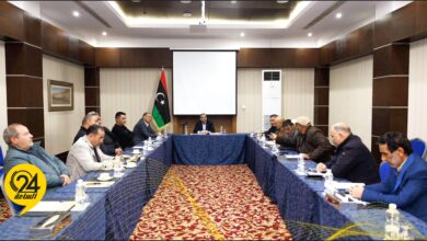 المشري يناقش مع وفد من أعيان الزاوية مستجدات العملية الانتخابية