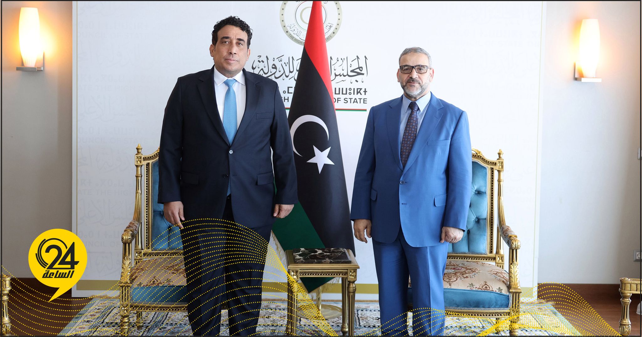 المنفي لـ«المشري»: أجدد دعوتي القائمة والمستمرة إلى عقد «لقاء ثلاثي»