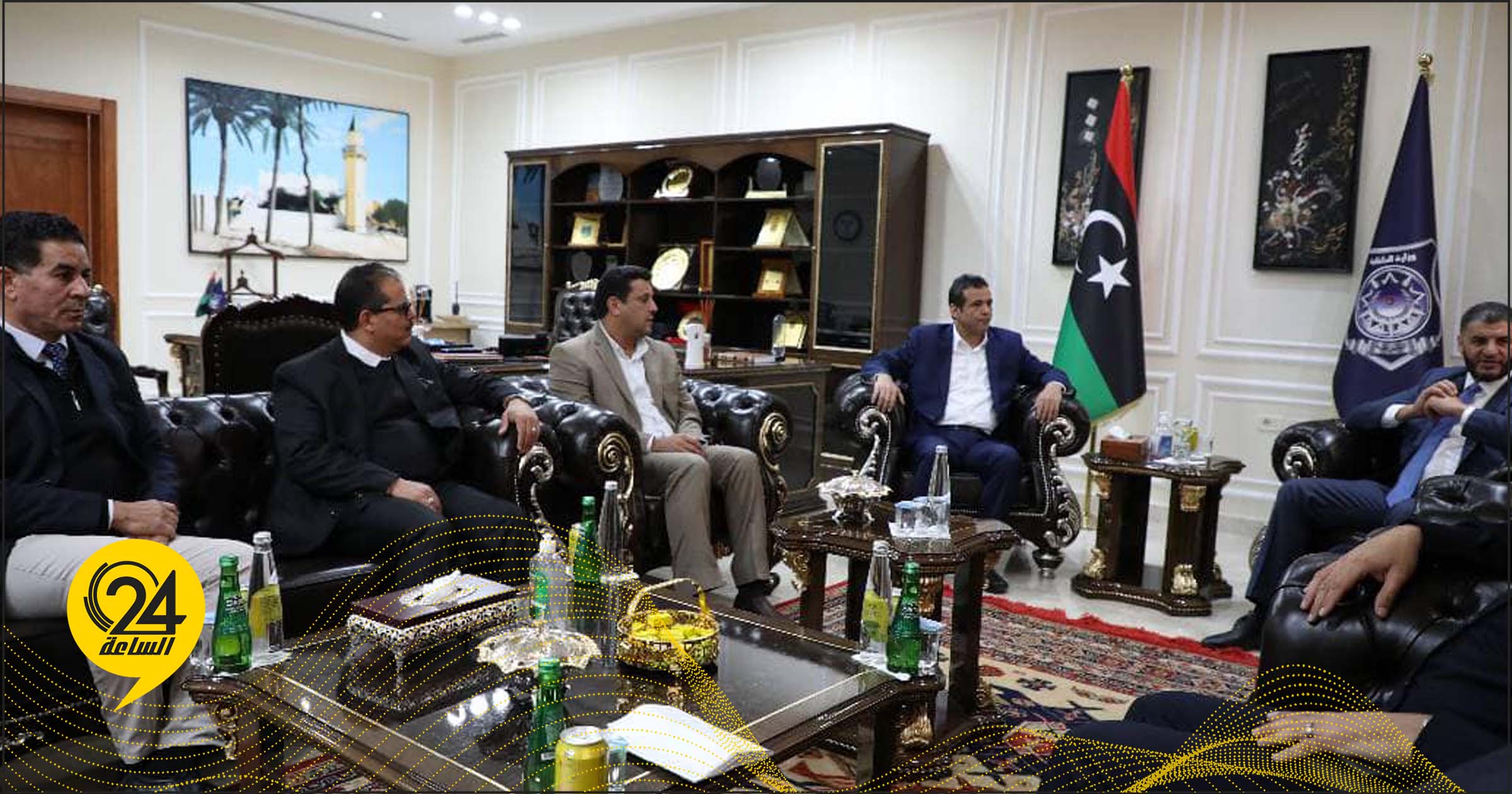 الطرابلسي يُطلع "أبوجناح" على الخطة الأمنية لتأمين العاصمة "طرابلس"