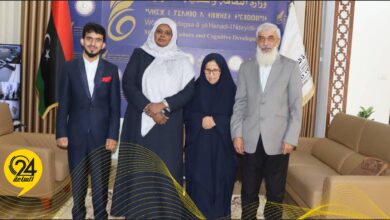 «مبروكة» لـ« أبوحجر»: أنت إضافة للإبداع والثقافة في ليبيا