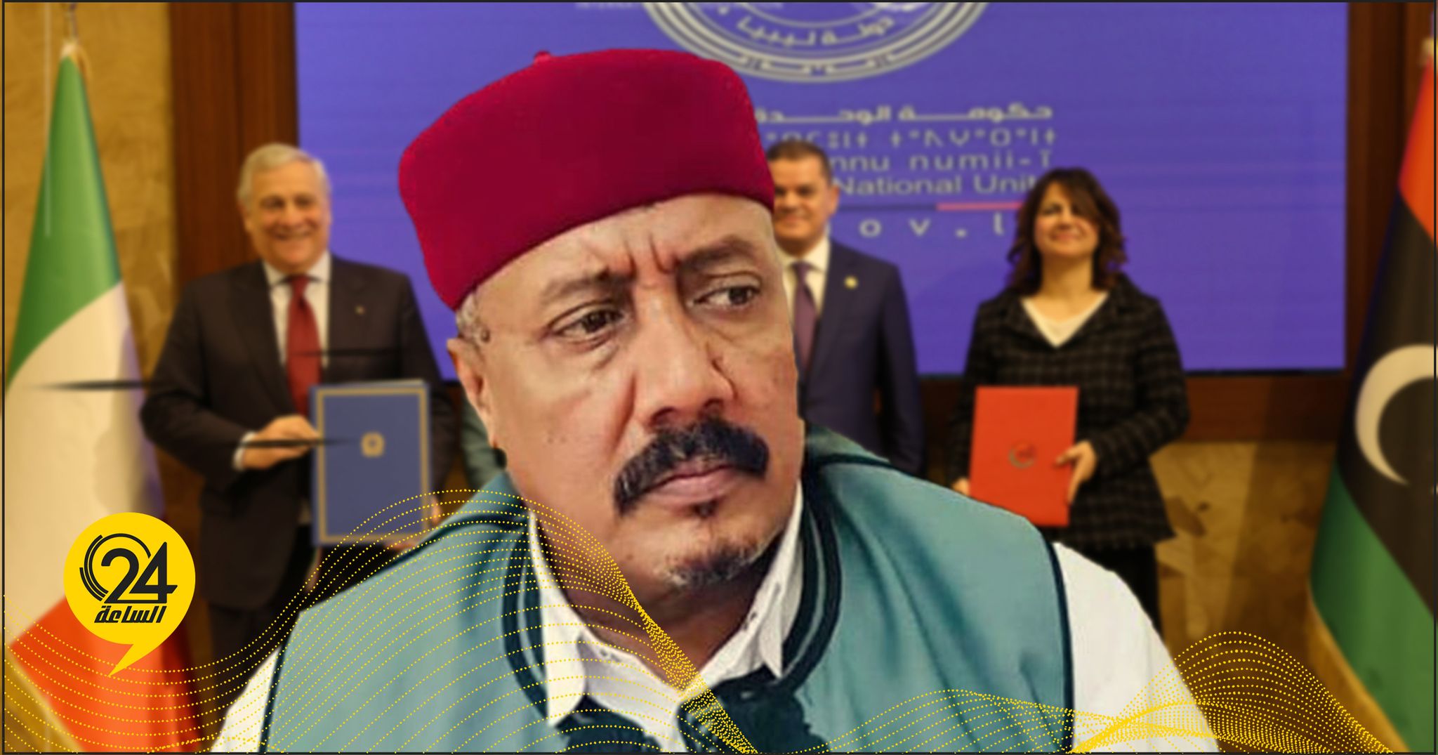 الحليق: سنغلق حقول النفط وخطوط إمداد الغاز إلى إيطاليا