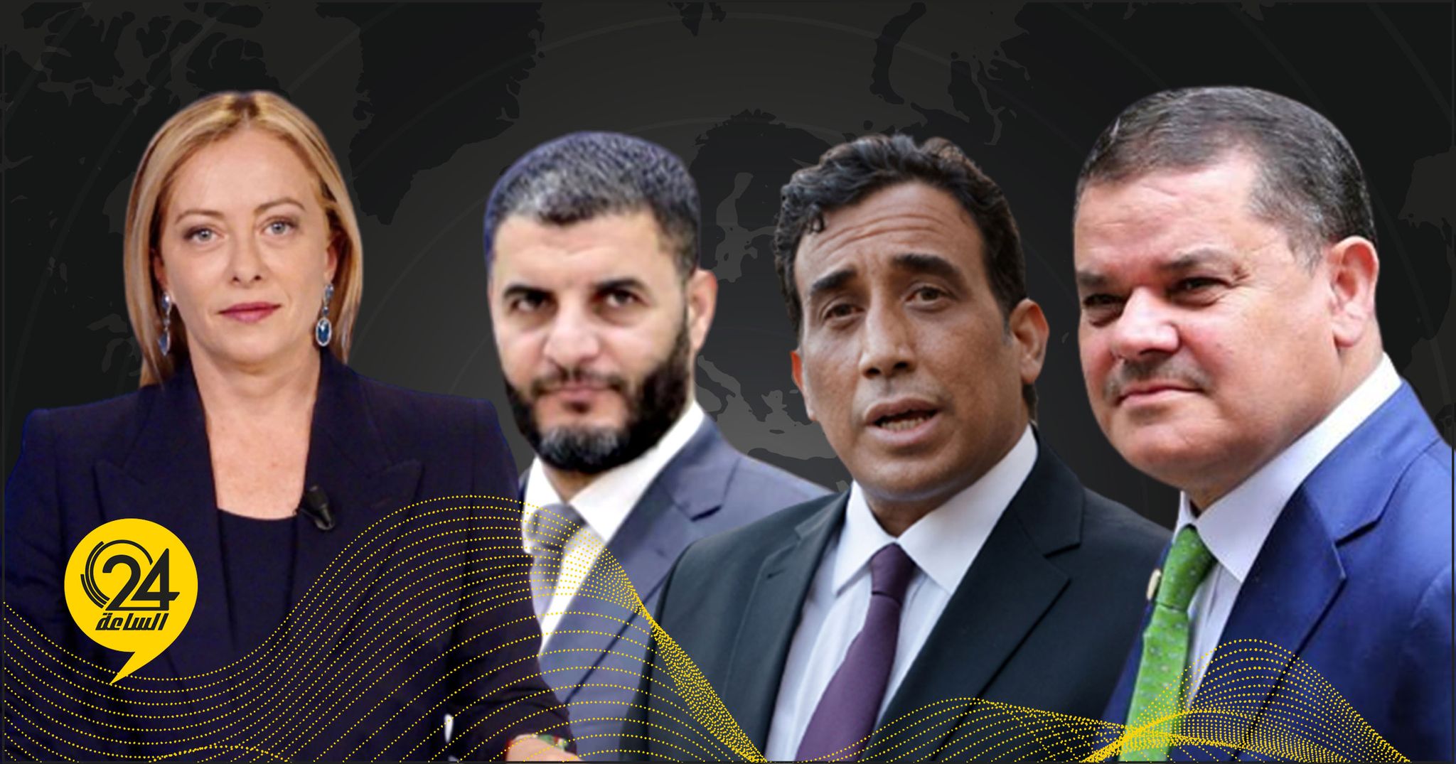 «نوفا الإيطالية»: ميلوني ستلتقي المنفي والدبيبة والمنقوش والطرابلسي