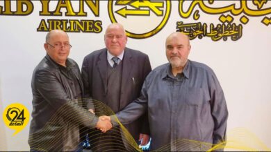 إعادة توحيد الخطوط الجوية الليبية