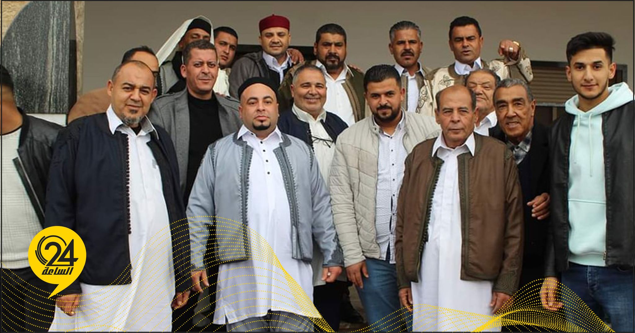 4 وفود من القبائل يزورون الضاوي للاطمئنان على صحته