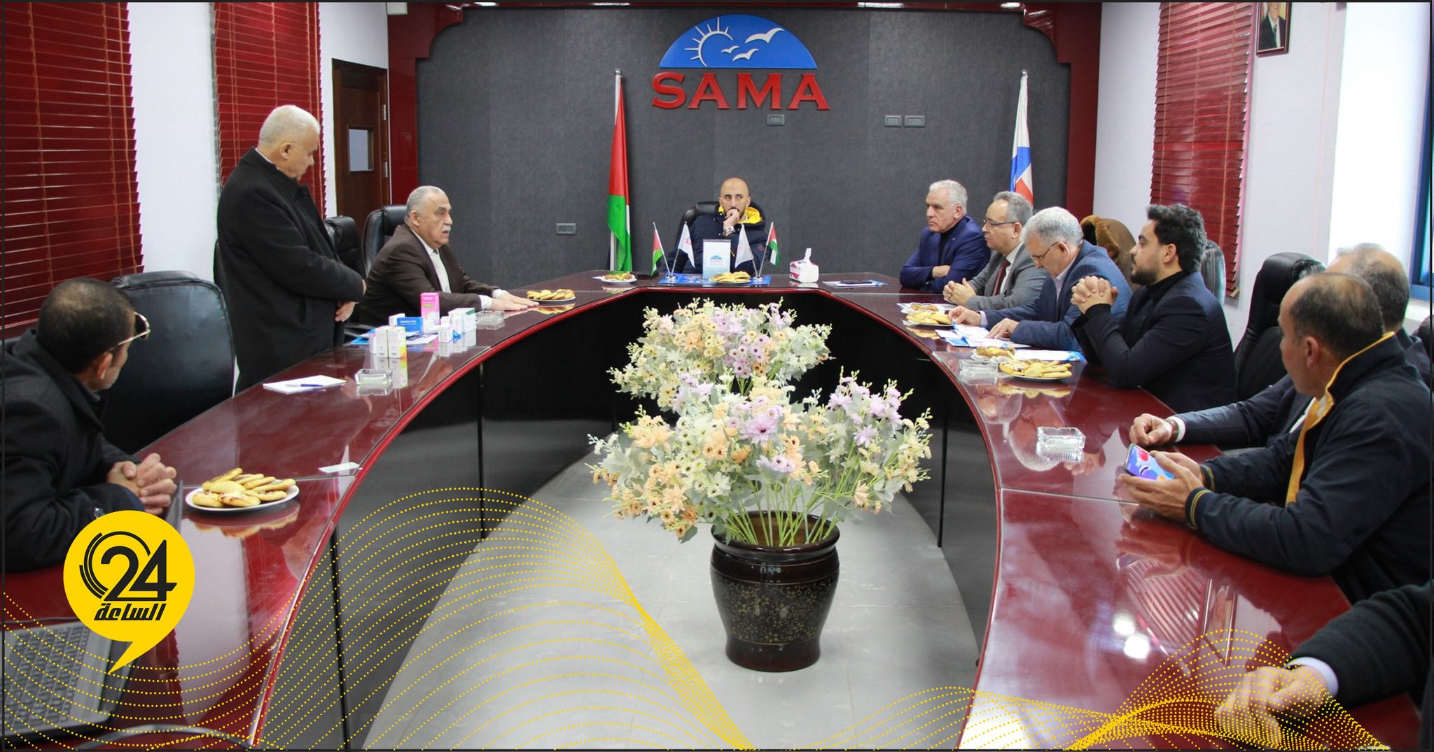 الرعيض خلال زيارة نابلس: نحرص على إقامة شراكات استثمارية مع فلسطين