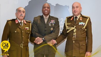 السفارة الأمريكية: يسعدنا لقاء الناظوري والحداد في روما