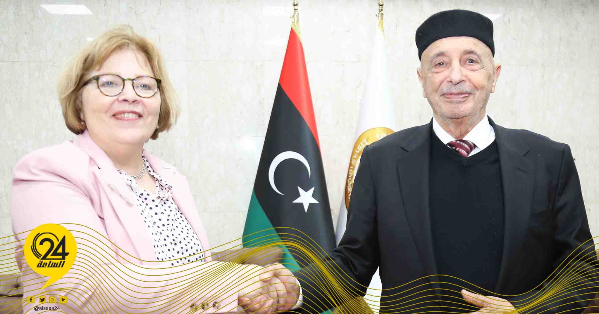 السفارة الأمريكية: مساعدة وزير خارجيتنا أكدت لـ«عقيلة» دعم بلادنا لمبادرة باتيلي