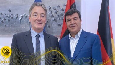 سفير ألمانيا يتبادل مع «المنتصر» وجهات النظر حول الأوضاع في ليبيا