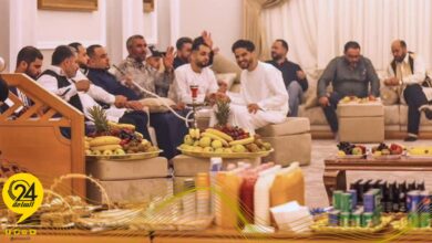 في ضيافة «أبوزريبة».. مائدة إفطار جماعي بأبوصرة لـ«لم الشمل»