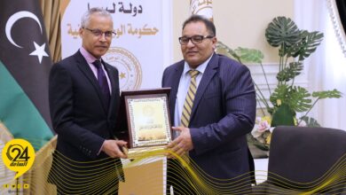 القيب يبحث مع السفير الفرنسي التعاون العلمي والأكاديمي