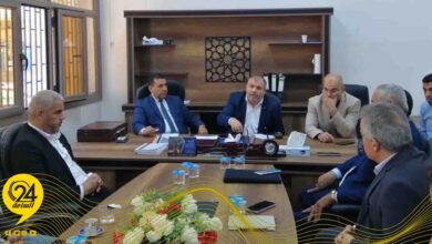 نيابة الخمس الابتدائية تبحث التدابير الجنائية الرامية إلى ضمان سلامة الغذاء
