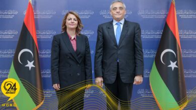 المنقوش مودعة السفير الإيطالي: لعبت دوراً في تعزيز أواصر الصداقة